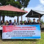 Mahasiswa UNIPA dukung RUU KUHAP di wilayah Kabupaten Manokwari.